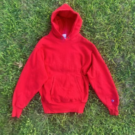 Zicmade Champion Men’s Red Hoodie